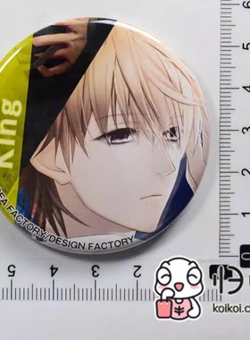 日本正版现货]Clock Zero 终焉之一秒 Gzカフェ 徽章 神贺旭