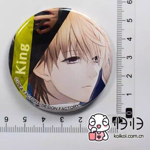 日本正版现货]Clock Zero 终焉之一秒 Gzカフェ 徽章 神贺旭