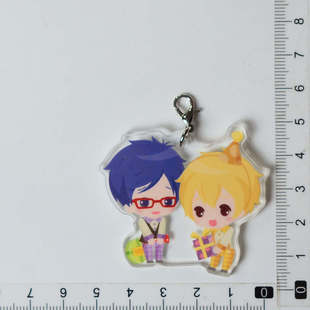 日本正版现货]男子游泳部 映画 Free! 亚克力挂件龙崎怜叶月渚（S