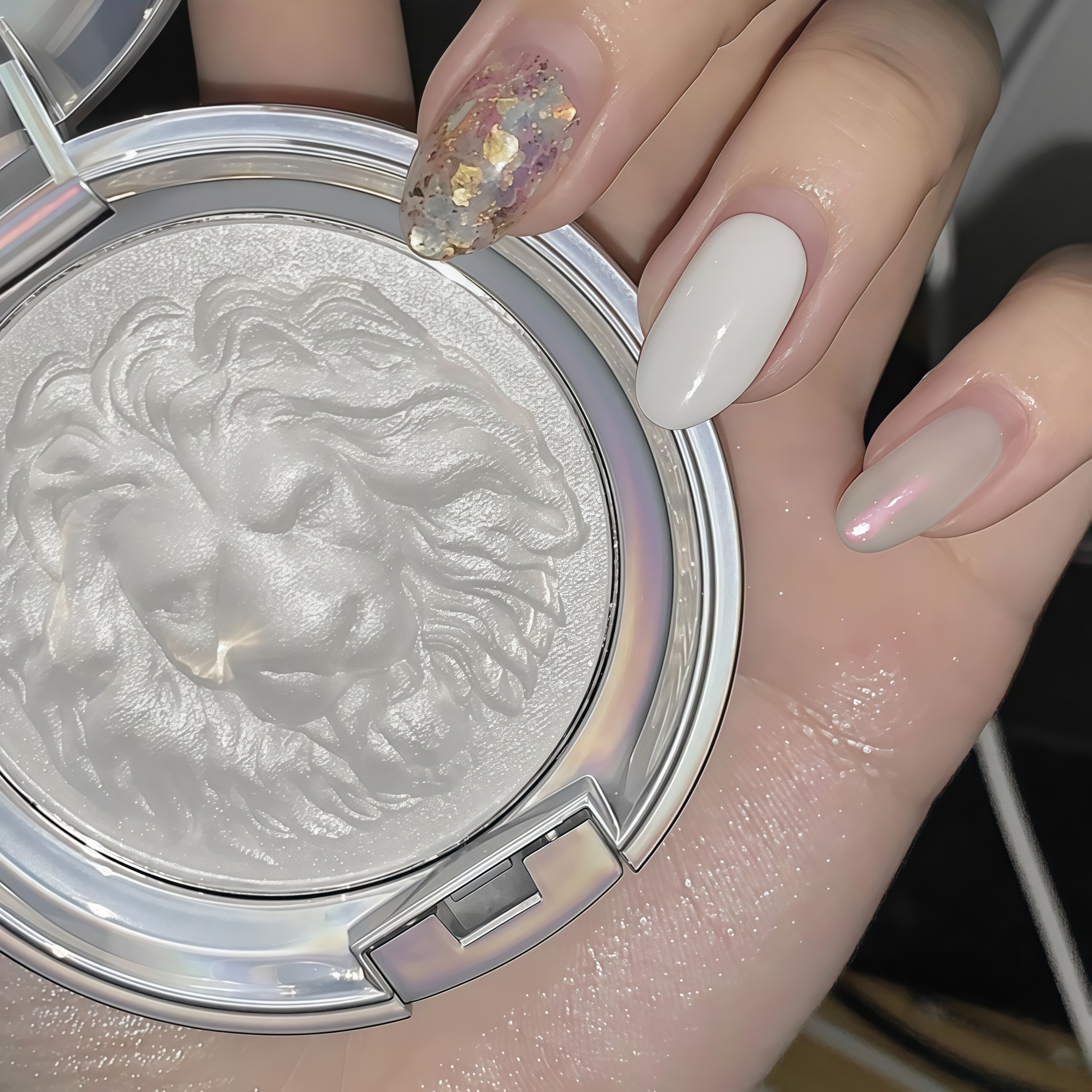 化妆师推荐狮子头生姜高光修容一体提亮面部立体平价学生爆闪化妆