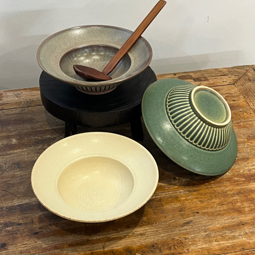漫生活老板娘创意深盘草帽盘陶瓷家用沙拉意面西餐盘汤盘菜盘食器