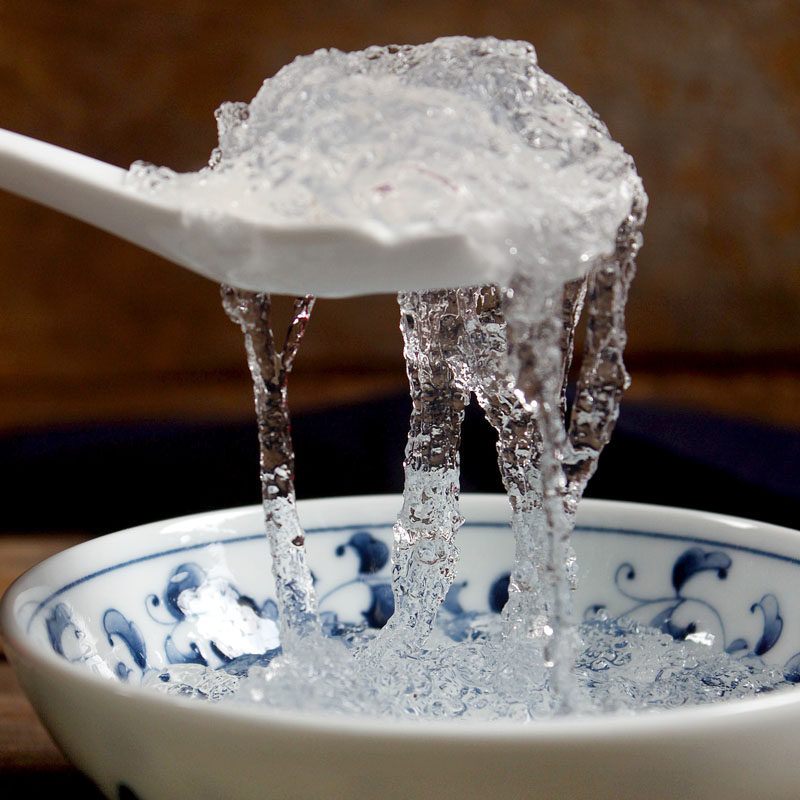 天然雪燕植物东北诚信亲颜堂滋补植物燕窝桃胶皂角米雪蛤伴侣100g