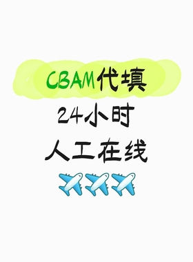 【CBAM代填】24小时人工在线代填报服务欧盟碳关税