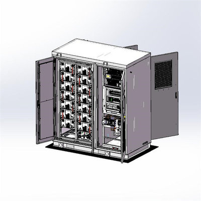 风冷系统储能商用一体柜 原文件X2886  3D图纸 机械设计素材 SW模