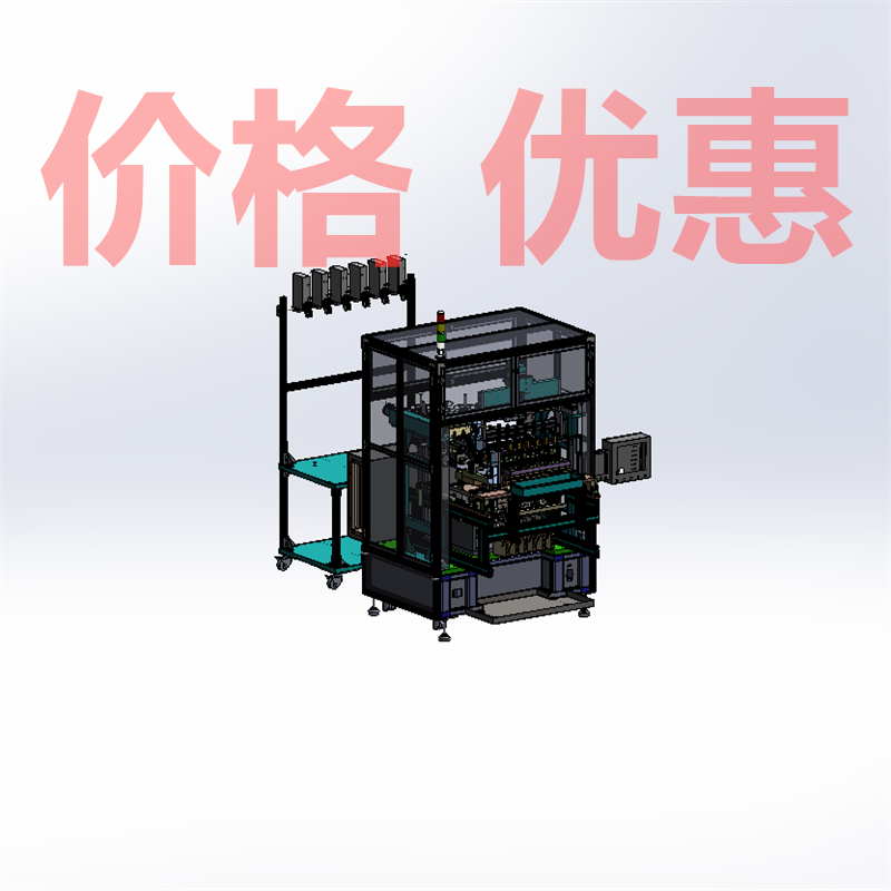 全自动六轴套管绕线机原文件可编辑X33863D图纸机械设计素材
