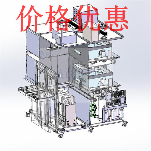 晶圆全自动显影机晶圆半导体设备X28193D图纸机械设计素材SW