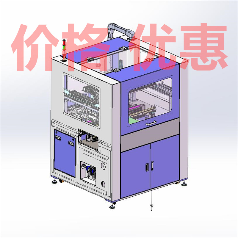 FPCB在线分板机X27213D图纸机械设计素材SW模型