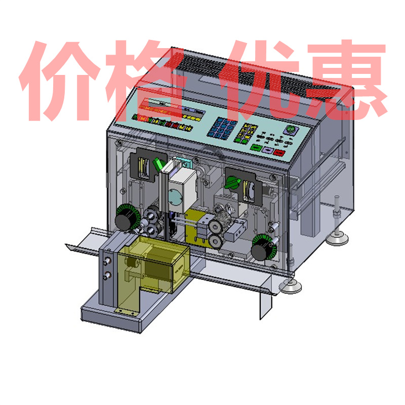 数控同轴剥线线束剥线案例3套合集A7343D图纸机械设计素材SW