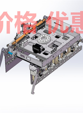 机器人夹爪案例15套合集A5873D图纸机械设计素材SW模型