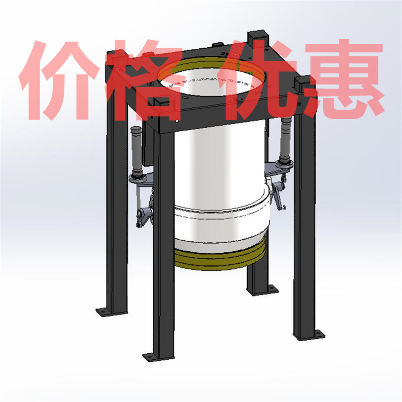 全自动吨袋包装机原文件X26343D图纸机械设计素材SW模型