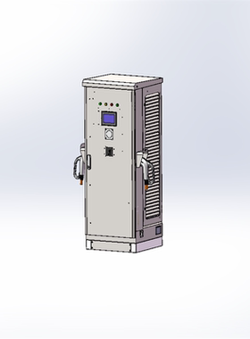 EV240KW 直流充电桩 详细结构X2887   3D图纸 机械设计素材 SW