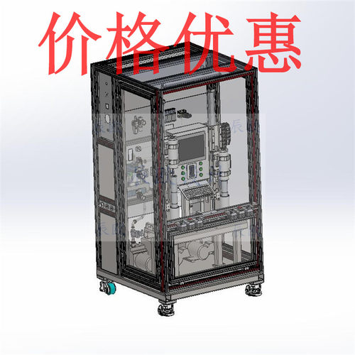 氦检测试气密性检测机案例3套合集A7203D图纸机械设计素材SW