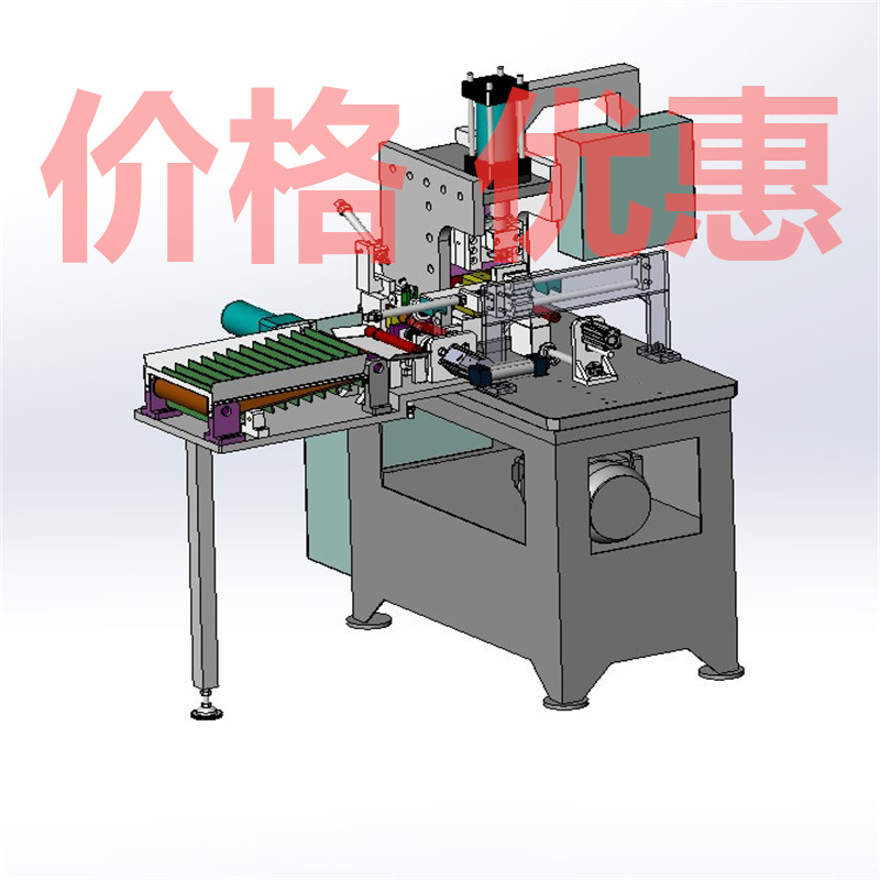 气动及液压冲孔机设备案例18套合集A4043D图纸机械设计素材SW