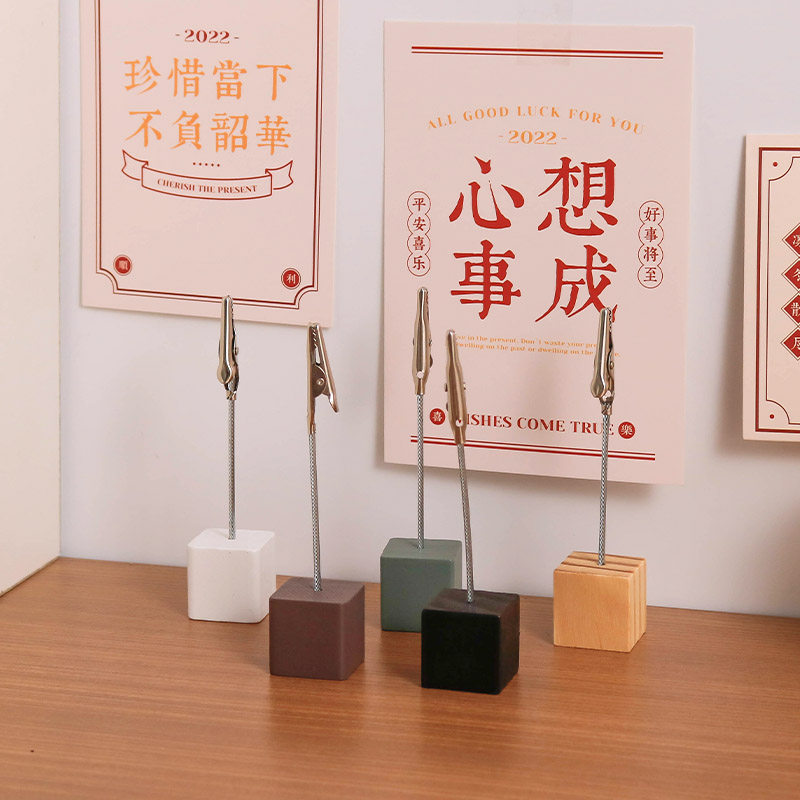 原木质留言夹 ins风简约照片夹学生复古彩色便签夹子创意桌面摆件,文具电教/文化用品/商务用品,便条夹/照片夹,淘宝优惠券,粉丝福利购,淘宝优惠卷