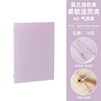 A5 Live Page Shell-Demerament Purple Morandi Color System