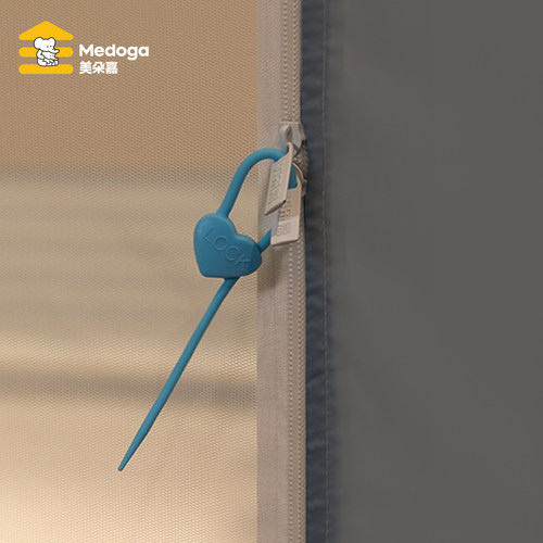 蚊帐专用拉链硅胶安全防护