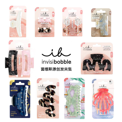 invisibobble原创设计发夹集合
