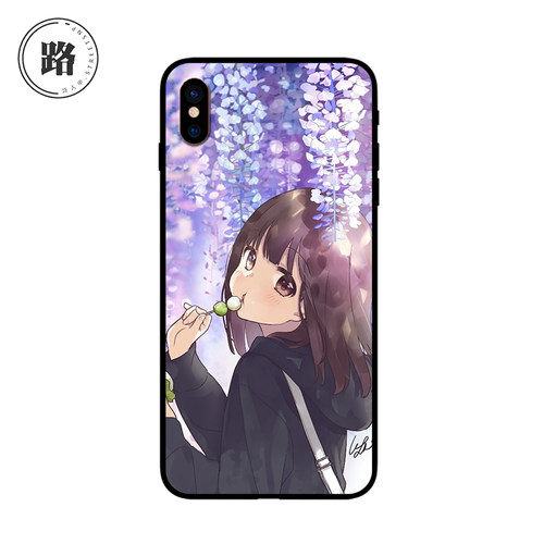 七濑胡桃menherachan周边手机壳iphone11pro华为matep30任意机型