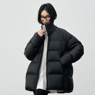 韩版羽绒服女中长款2025冬季新款立领时尚保暖90鸭绒气质显瘦外套