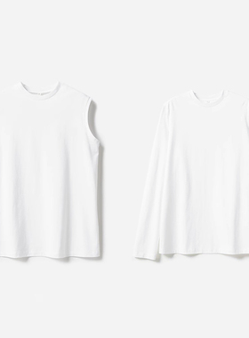 茉莉雅集0105叠穿打底四季经典长袖匹马棉全棉 WTX06167