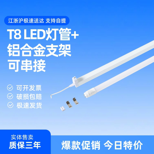 插电即用T8LED灯管0.6M10W白光