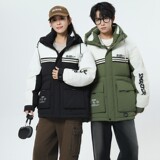 79011-特P258男连帽羽绒服2024新款加厚保暖情侣冬装防寒外套男，男装羽绒服，电商D310B