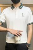 PL3067-特P35社会小伙翻领短袖t恤男潮牌衫韩版修身潮流，男装Polo衫，电商D310B