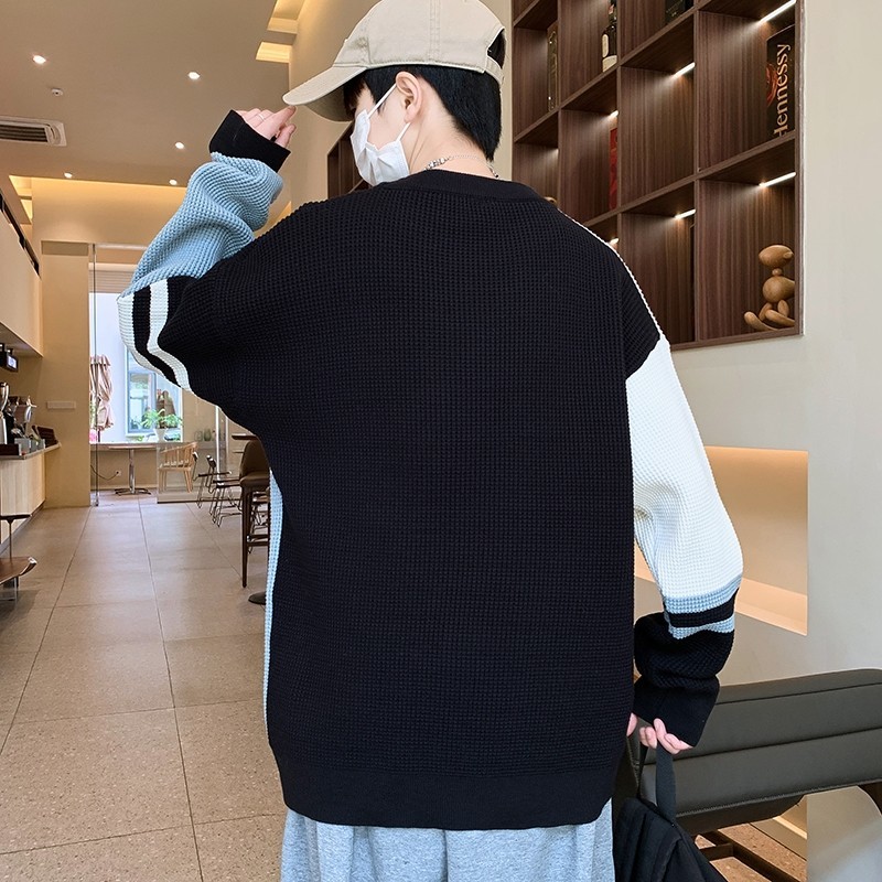 84722-P55秋冬休闲圆领毛衣男针织打底衫,男装针织衫/毛衣,电商D310B