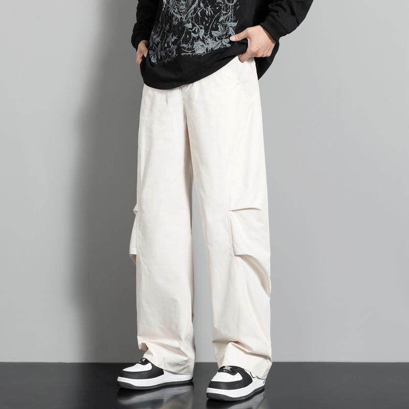 K028-P50户外工装裤百搭弯刀裤子微喇男休闲裤登山宽松,男装休闲裤,电商D310B