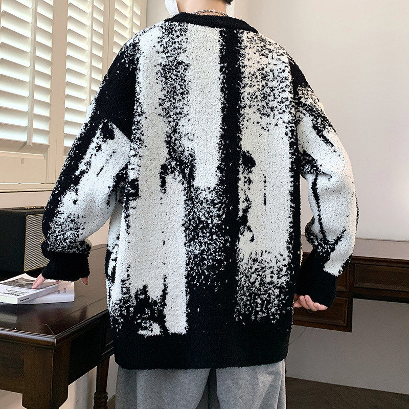 84668-P58秋冬新款休闲毛衣男长袖针织衫,男装针织衫/毛衣,电商D310B
