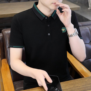 84036-P40 春秋新款短袖T恤男休闲打底衫图片