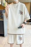 84301-P55夏季短袖T恤男套装休闲两件套，男装T恤，电商D310B
