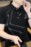 84019-P35春秋新款短袖T恤男休闲打底衫男士修身衫商务休闲，男装T恤，电商D310B