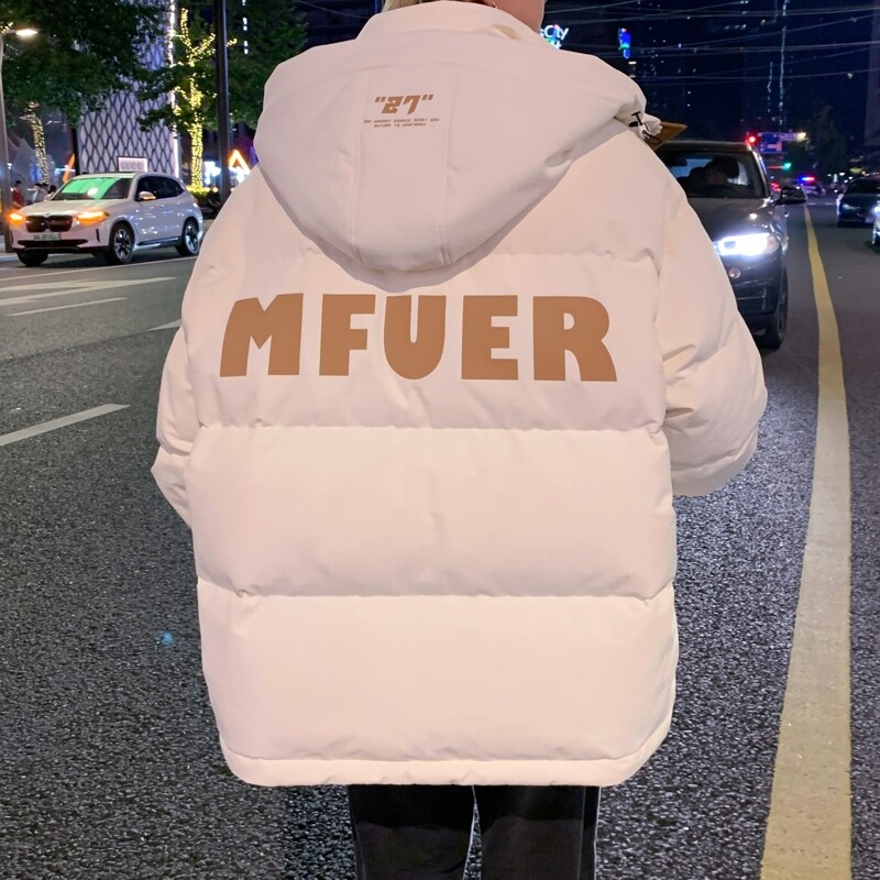 79002-P235潮羽绒服男冬季加厚2024新款连帽外套情侣装青少年,男装羽绒服,电商D310B