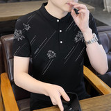84105-P35春秋新款短袖T恤男休闲打底衫男士修身衫商务休闲，男装T恤，电商D310B
