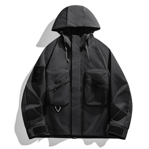 JK582-特P75男士冲锋衣秋季户外运动夹克防风登山服外套男女款图片
