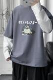 中性风8567男生长袖t恤夏季薄款宽松休闲百搭卫衣港风高街潮，男装卫衣，电商D310（原电商305）