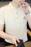 84108-P35春秋新款短袖T恤男休闲打底衫男士修身衫商务休闲，男装T恤，电商D310B