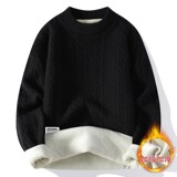 84609加绒-P60秋冬新款休闲毛衣针织打底衫，男装针织衫/毛衣，电商D310B
