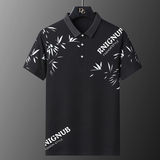 72810-P35夏季新款男士短袖翻领T恤衫半袖冰丝有领男装，男装Polo衫，电商D310B
