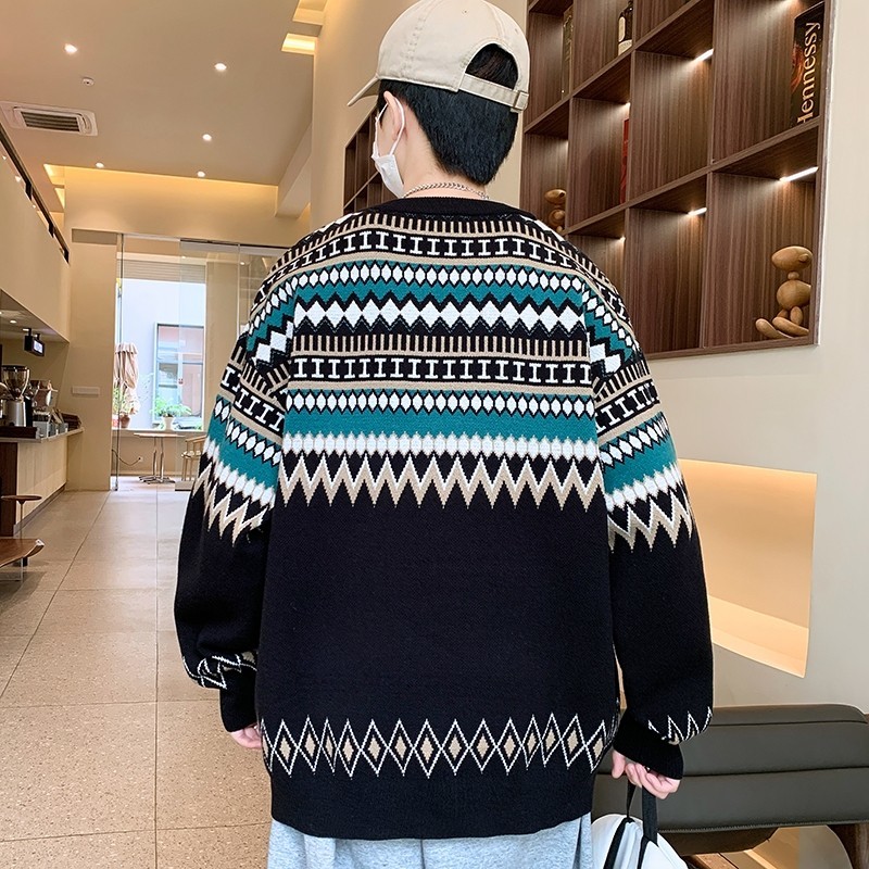 84728-P65秋冬休闲圆领毛衣男针织打底衫,男装针织衫/毛衣,电商D310B