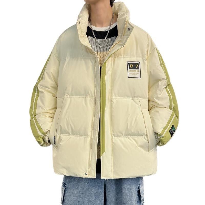 79008-特P24890白鸭绒羽绒服男冬季2024新款男款加厚男生短款外套,男装羽绒服,电商D310B