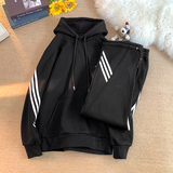 TZ9866特P95休闲运动套装男士潮牌连帽卫衣宽松长裤，男装卫衣，电商D310B