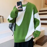 84522-P55秋冬休闲圆领毛衣男针织打底衫，男装针织衫/毛衣，电商D310B