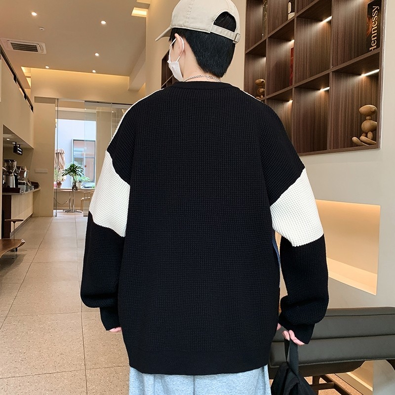 84543-P50秋冬休闲圆领毛衣男针织打底衫,男装针织衫/毛衣,电商D310B