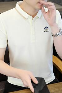 84033-P40 春秋新款短袖T恤男休闲打底衫图片