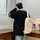 83935-P58秋冬新款休闲毛衣男长袖针织衫港风宽松毛衣打底衫，男装针织衫/毛衣，电商D310B
