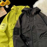 JK582-特P75户外防水可拆卸美式冲锋衣男女款日系机能登山服外套，男装夹克，电商D310B