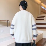 84533-P55秋冬休闲圆领毛衣男针织打底衫，男装针织衫/毛衣，电商D310B