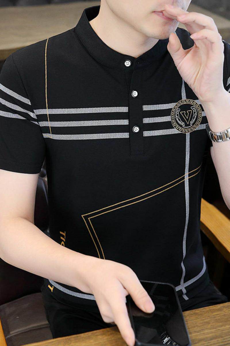 84113-P35春秋新款短袖T恤男休闲打底衫男士修身衫商务休闲,男装T恤,电商D310B